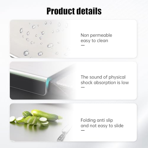 Extra Large Stainless Steel Cutting Board with Lip – 24" x 20" Metal Chopping Board for Kitchen Countertop, Non-Slip Steel Pastry Board for Meat, Vegetables, Dough & Baking, Easy to Clean