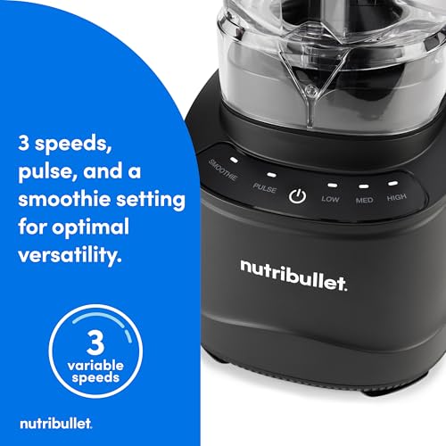 nutribullet Power Core™ Blender, 1400W Peak Power, Smoothies, Crushed Ice & Frozen Fruit, Full-Size Countertop Blender, 72-oz. Pitcher, Black, NBF70100