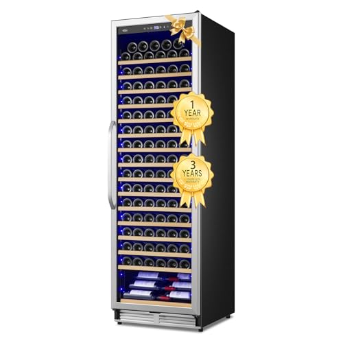 Velieta 24 Inch Upgraded190 Bottles Wine Cooler Refrigerator