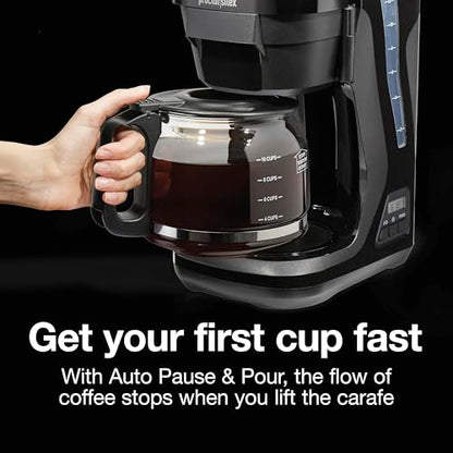 Proctor Silex Digital & Programmable FrontFill 12 Cup Drip Coffee Maker