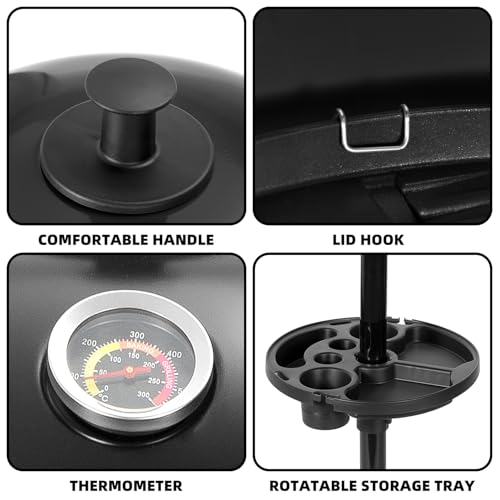 Electric Grill Outdoor/Indoor,Portable BBQ Grill with Nonstick Surface
