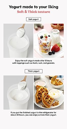 ROICHEN MINEW YOGURT MAKER, HOME MADE YOGURT, MADE IN KOREA, NON ELECTRIC, EASY YOGURT MAKING