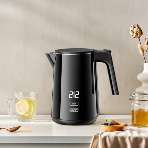 Electric Kettle 1.0L 1200W, 7 Temperature Settings with 4H Keep Warm