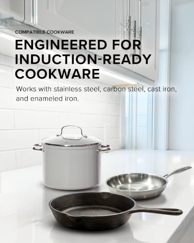 Nuwave PIC Double Pro Induction Cooktop, IMD Touch Controls, 30603V01