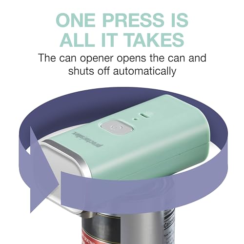 Proctor Silex Hands-Free Cordless USB Rechargeable Electric Can Opener