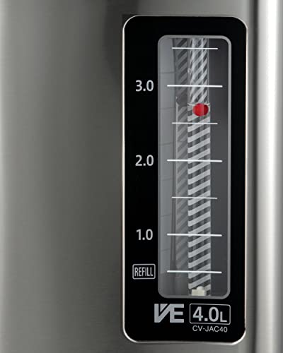 Zojirushi Water Boiler and Warmer 4.0-Liter (Stainless Black)