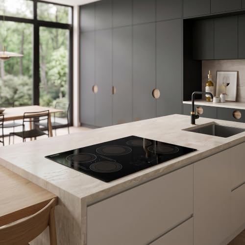 Empava Flow 30“ Induction Cooktop 5 Burner, Drop-in, Hardwired