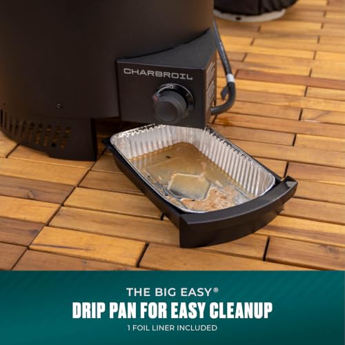 Charbroil The Big Easy Oil-Less Turkey Fryer | Outdoor Air Fryer | Propane Cooker, Black - 24102165