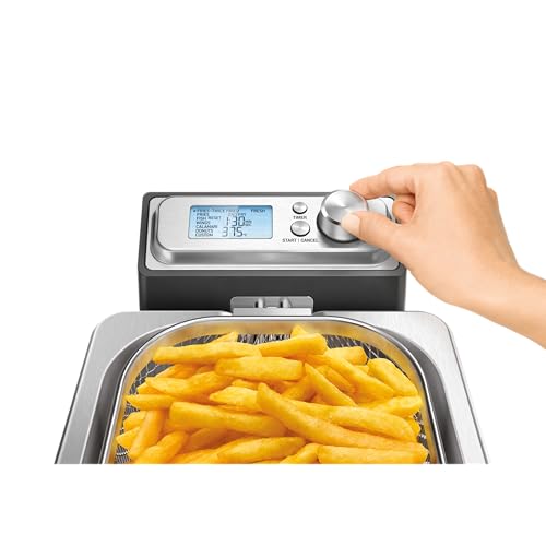 Breville Smart Fryer, 4 Quart, Brushed Stainless Steel