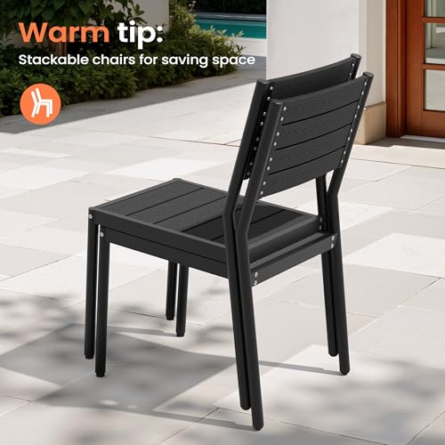 Pellebant 13-Piece Outdoor Patio Dining Table Set for 12 Person