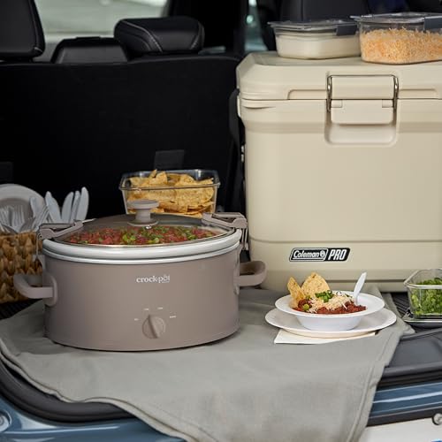 Crock-Pot® Design Series 6-Quart Manual Slow Cooker, Alpaca Brown