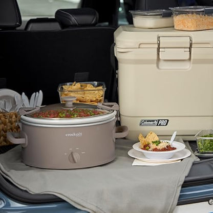 Crock-Pot® Design Series 6-Quart Manual Slow Cooker, Alpaca Brown