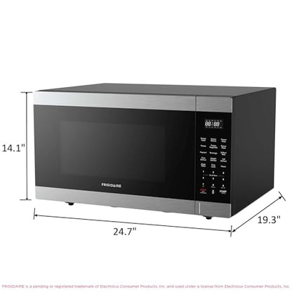 FRIGIDAIRE 2.1 Cu. Ft. Stainless Steel Microwave Oven, Multi Function, Programmable