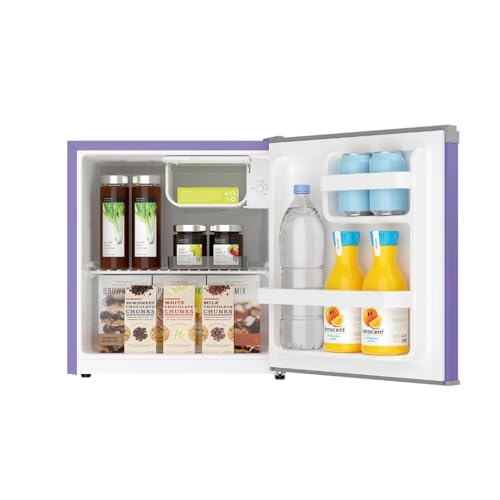 Frigidaire EFR115-PURPLE 1.6 Cu Ft Compact Fridge for Office, Dorm Room, Mancave or RV, Purple