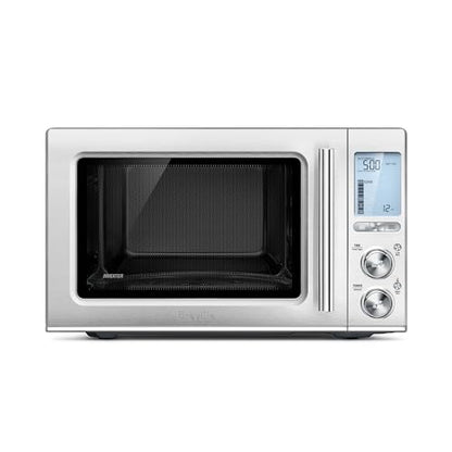 Breville BMO850BSS Smooth Wave Microwave Oven, Brushed Stainless Steel