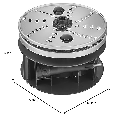 KitchenAid 13-Cup Food Processor, KFP1318, Contour Silver