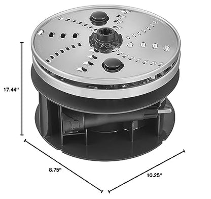 KitchenAid 13-Cup Food Processor, KFP1318, Contour Silver