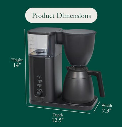 Café Specialty Drip Coffee Maker 10-Cup Thermal Carafe, Hot or Iced, SCA