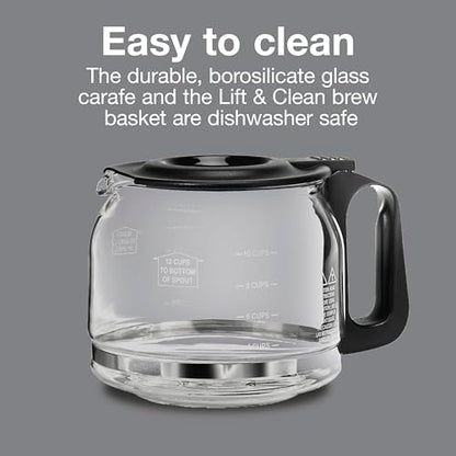 Proctor Silex Digital & Programmable FrontFill 12 Cup Drip Coffee Maker