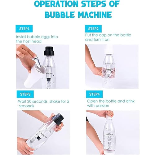 Portable Soda Maker 1L Sparkling Water Bottle