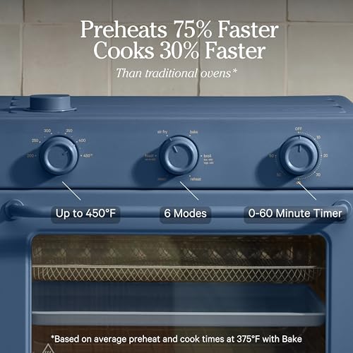 Our Place Large Wonder Oven, 6-in-1 Air Fryer & Toaster Oven, 3-Rack, 30 Qt
