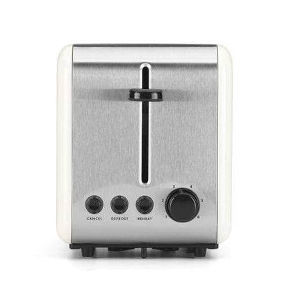 kate spade new york Deco Dot 2-Slice Toaster, White with Black Dots
