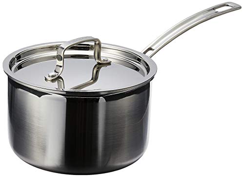 Cuisinart MCP193-18N Multiclad Pro Triple Ply Stainless 3-Quart Skillet, Saucepan w/Cover