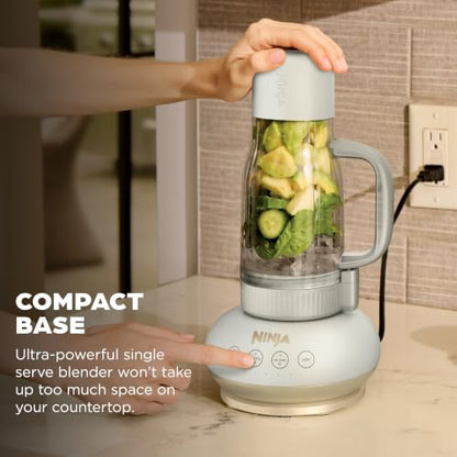 Ninja BlendBOSS Personal Blender, Amazon Exclusive Bone & Champagne
