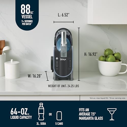 Ninja SLUSHi Professional Drink Maker, 7+ Servings, Black, FS301