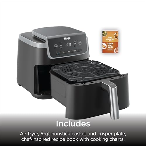 Ninja Air Fryer Pro, 5 Qt, 5-in-1, Grey, AF142