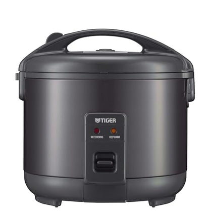 Tiger JNP-S10U-KY 5.5 Cup Capacity Rice Cooker with Non-Stick Inner Pot, Retractable Power Cord, and Keep Warm up to 12 hours, Black