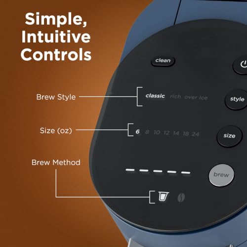 Ninja Single Serve Coffee Maker - Combo Machine, K-Cup Pods and Grounds