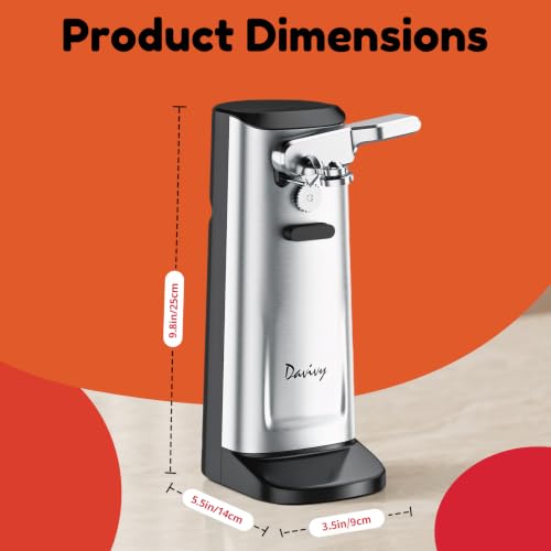 Davivy Electric Can Opener Stainless Steel
