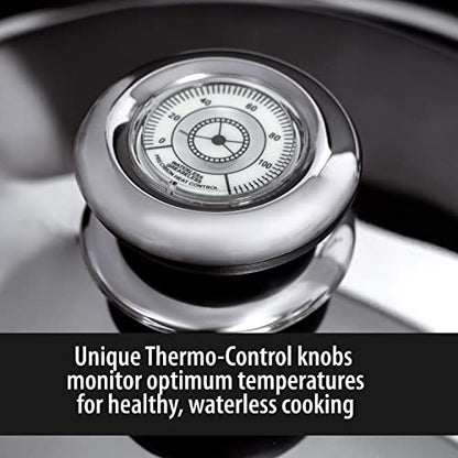 28 Piece 12-Element, Heavy-Gauge Stainless Steel Cookware Set