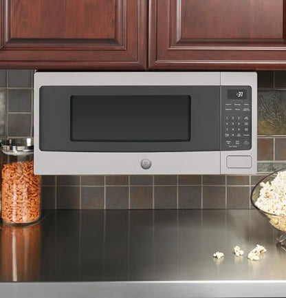 GE Profile Countertop Microwave 800W 1.1 Cu. Ft Stainless Steel PCHK11S1WSS