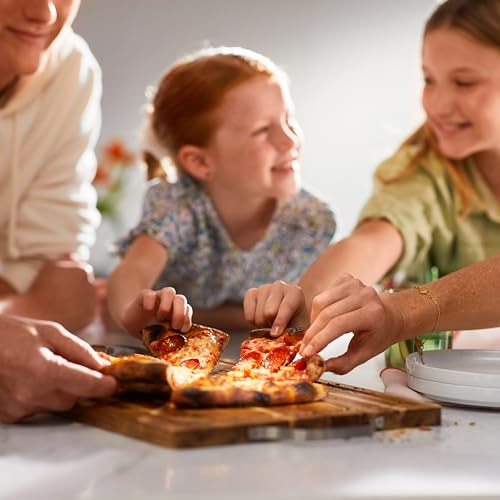 Cuisinart Indoor Pizza Oven, Bakes 12" Pizzas in Minutes, Countertop Electric Pizza Oven Heats up to 700°F, Large Viewing Window, Interior Light, Includes 12.5" Pizza Stone, CPZ-120, Stainless Steel