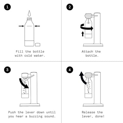 aarke - Carbonator III Premium Carbonator-Sparkling & Seltzer Water Maker-Soda Maker with PET Bottle (Stainless Steel)