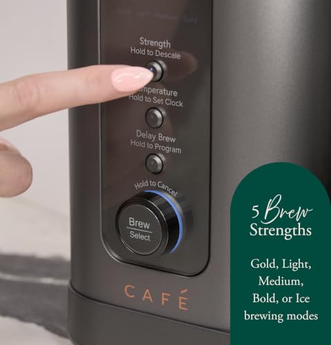 Café Specialty Drip Coffee Maker 10-Cup Thermal Carafe, Hot or Iced, SCA