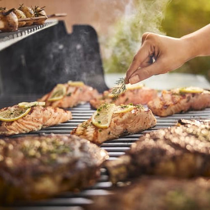 Weber Genesis S-315 Liquid Propane Gas Grill for Outdoor Cooking, Stainless Steel, 3 Burners – Stainless Steel Cooking Grates & PureBlu Burners