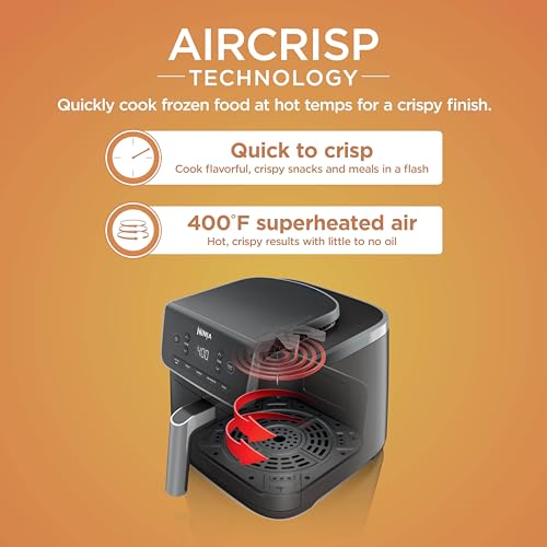 Ninja Air Fryer Pro, 5 Qt, 5-in-1, Grey, AF142