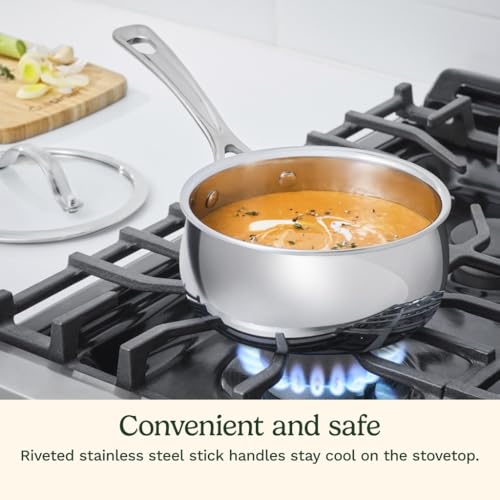 Cuisinart 12-Piece PureClad™ Triple-Ply Stainless Steel Cookware Set, PCT-12