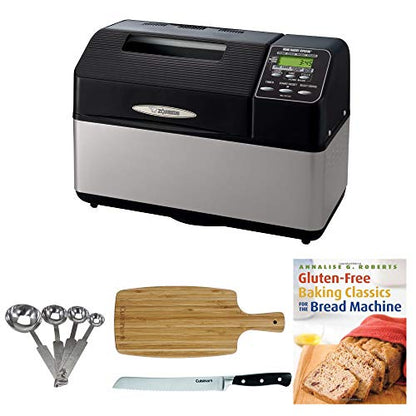 Zojirushi BB-CEC20 Home Bakery Supreme Breadmaker & Gluten-Free Accessory Bundle