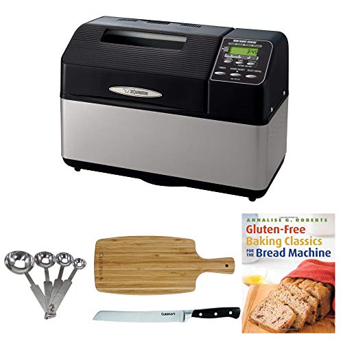 Zojirushi BB-CEC20 Home Bakery Supreme Breadmaker & Gluten-Free Accessory Bundle
