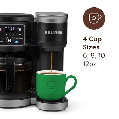 Keurig K-Duo Hot & Iced Single Serve & Carafe Coffee Maker, MultiStream Technology, 72oz Reservoir (Gen 2)