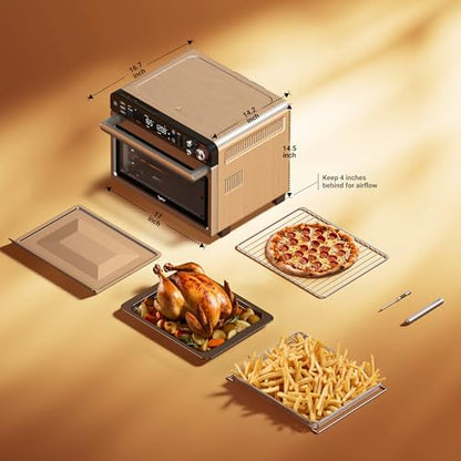 Typhur Sync Air Fryer Oven, Smart AI Wireless Probe, 360° Turbo Convection