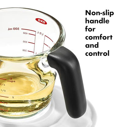 OXO Good Grips 2-Cup and 4-Cup Glass Measuring Cup Set