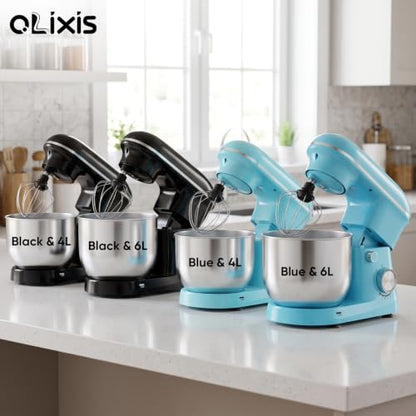 OLIXIS 6.3 Qt Stand Mixer, 10-Speed Tilt-Head Electric Mixer for Baking