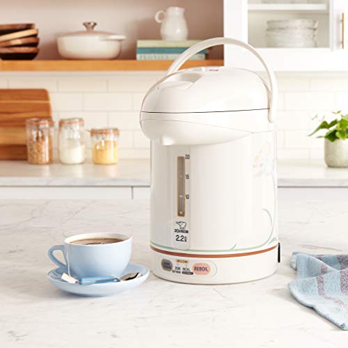 Zojirushi CW-PZC22FC Micom Super Boiler 2.2L, Floral, 2.2 L