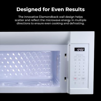 Kenmore Over-the-Range Microwave – 1.7 cu. ft. Capacity, White