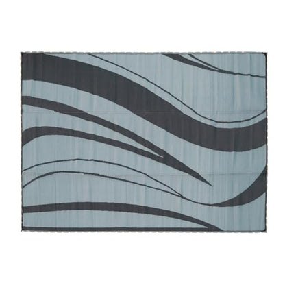 Venture Forward LED Illuminated RV Patio Mat, Wave Design, 9’ x 12’